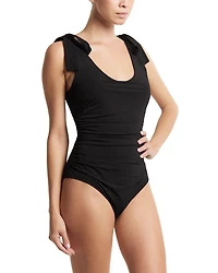 Ruched One Piece Swimsuit
