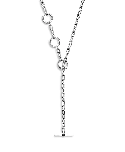 David Yurman Dy Madison Three Ring Chain Y Necklace