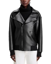 Oversized Moto Jacket