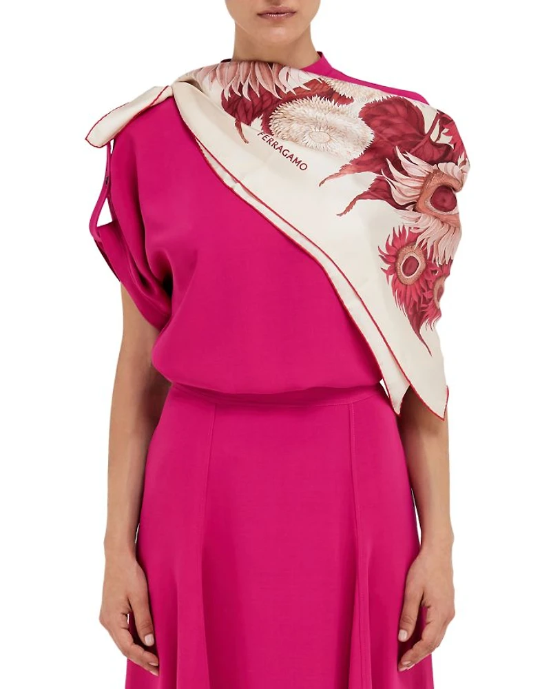 Sunflower Silk Scarf