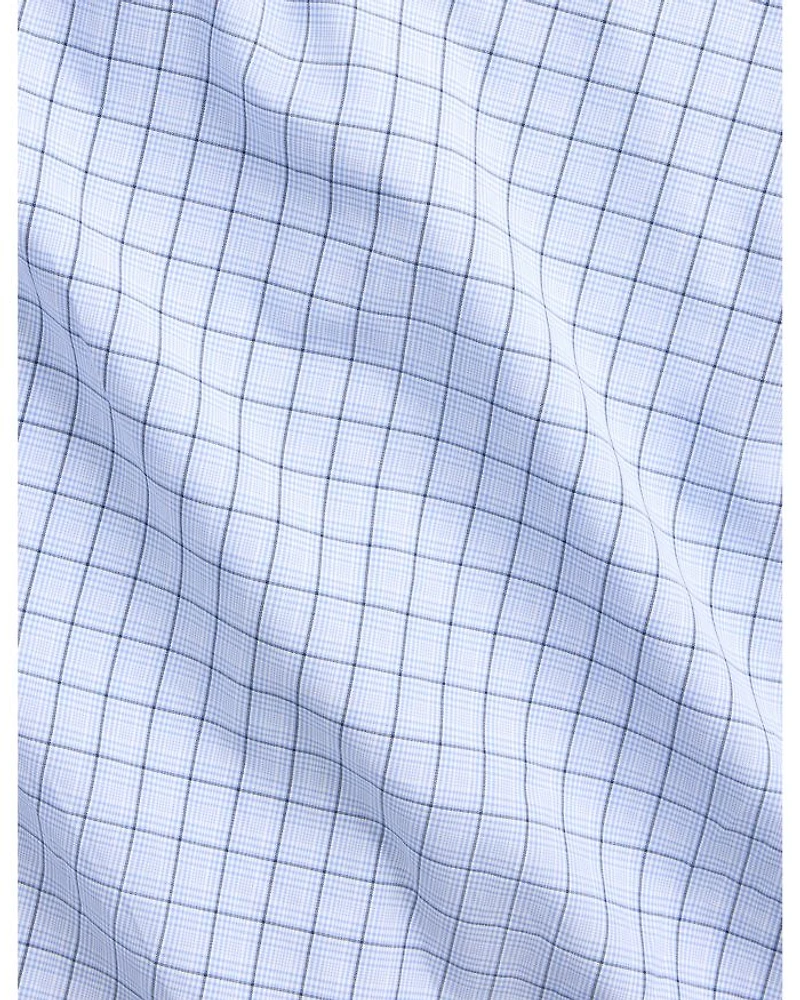 Classic Fit Checked Poplin Shirt