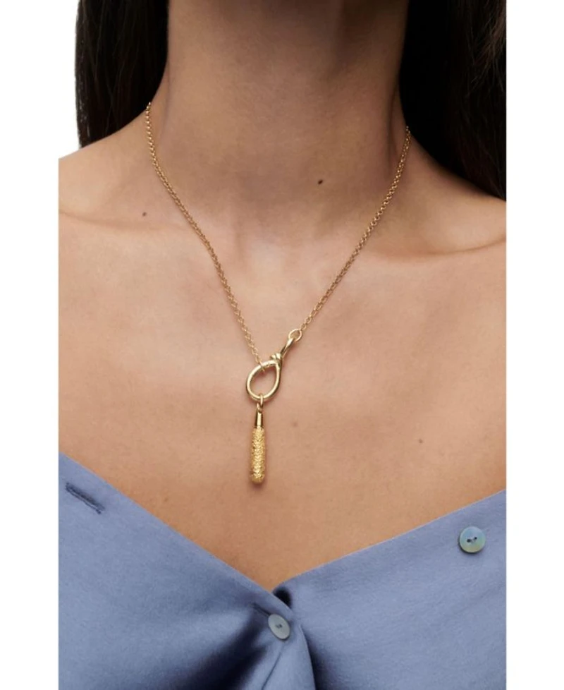 Women's Popcorn Large Drop Pendant