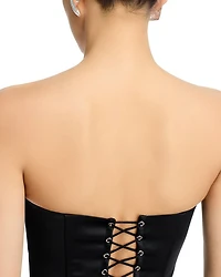 Satin Corset Top