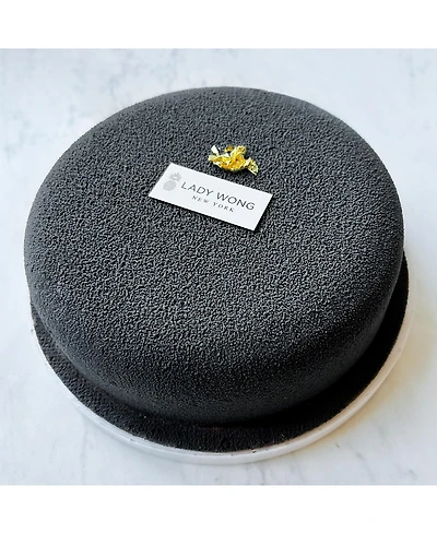 Lady Wong Black Sesame Passion Fruit Entremet Cake