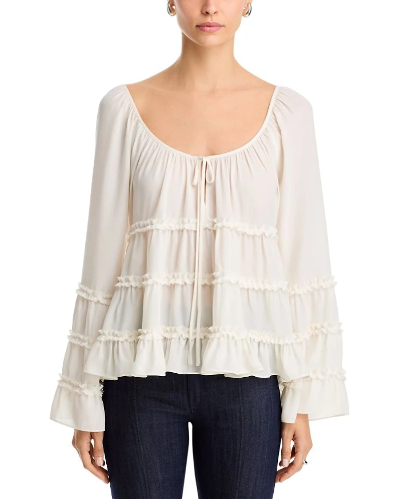 Sunnina Ruffled Top
