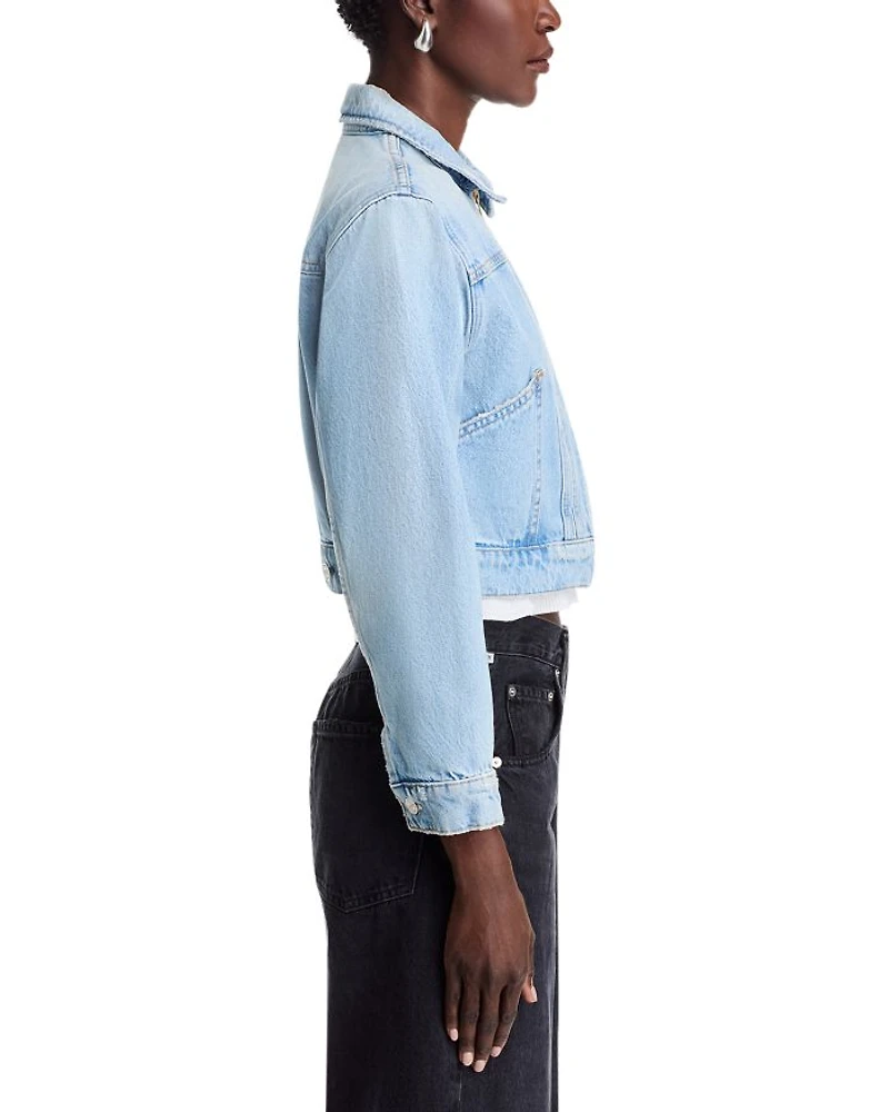 The Duo Short Denim Jacket