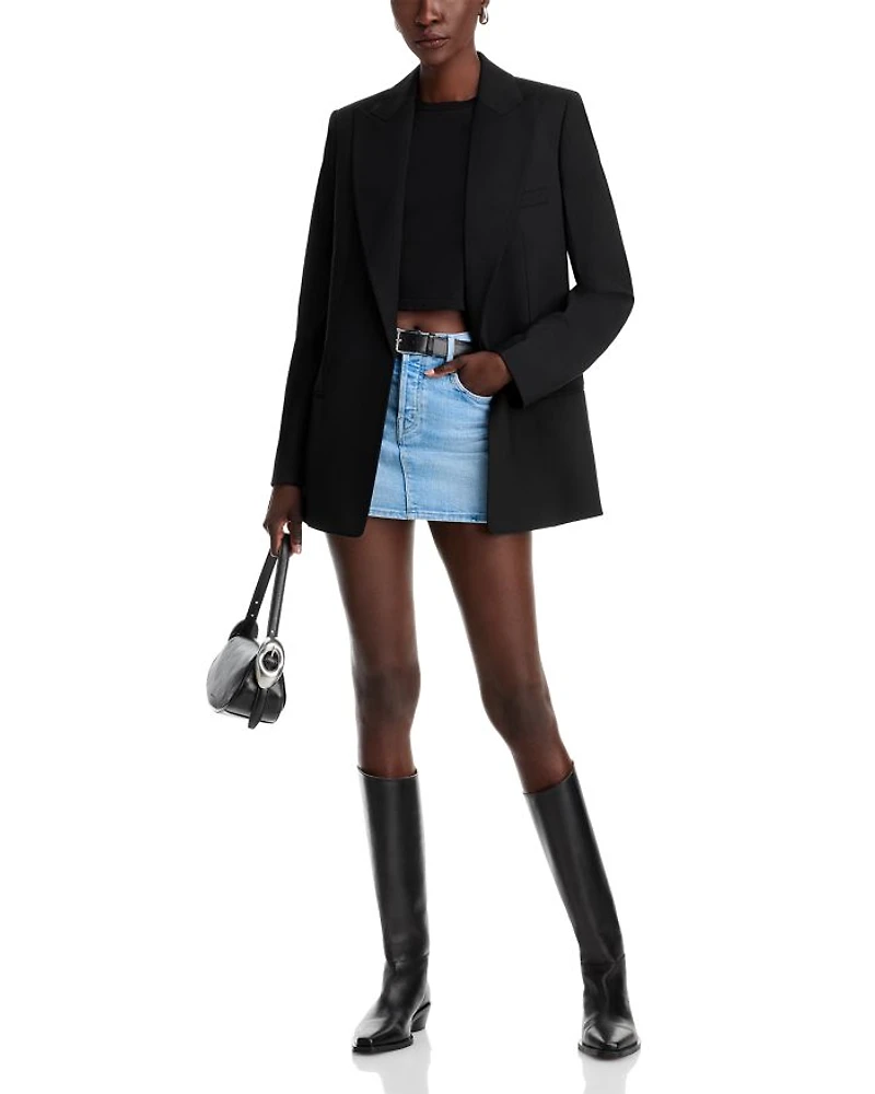 The Vagabond Denim Mini Skirt