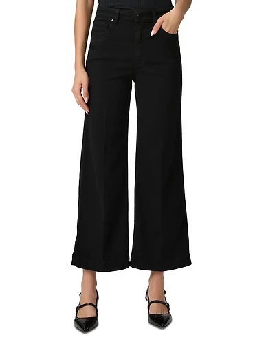 Anessa High Rise Cropped Wide Leg Jeans