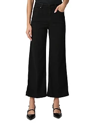 Paige Annessa Cropped Wide Leg Jeans