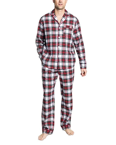 Brushed Cotton Twill Balmoral Tartan Pajama Set
