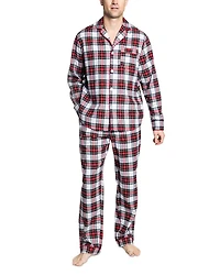 Brushed Cotton Twill Balmoral Tartan Pajama Set