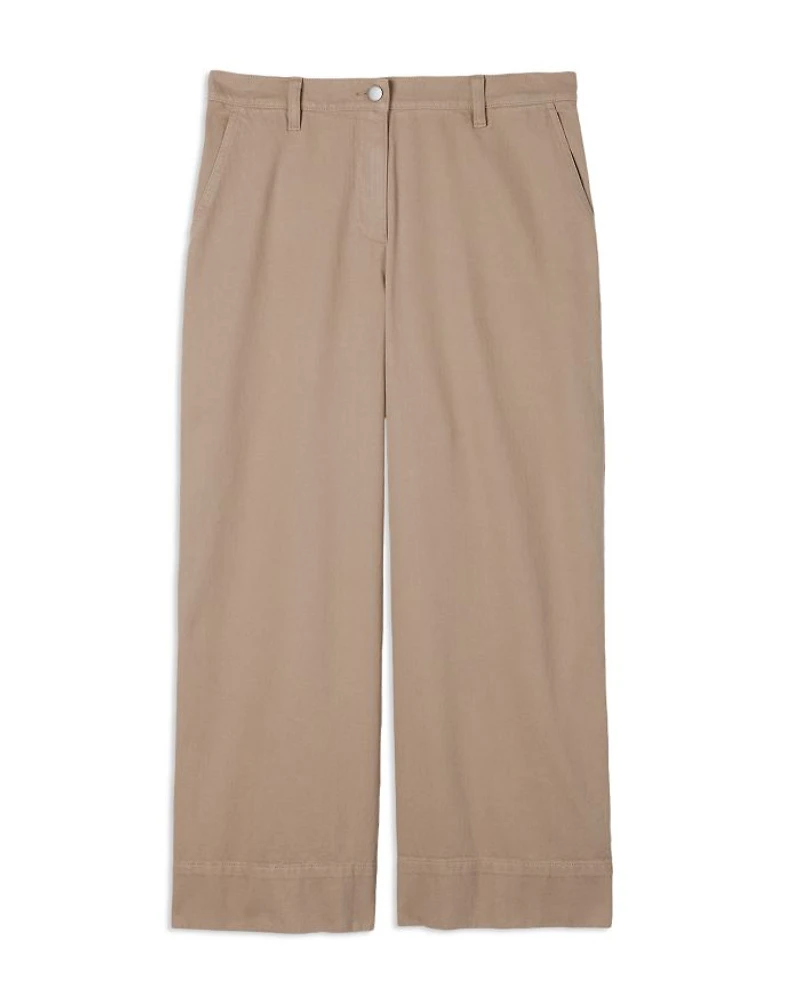 Wide Leg Ankle Pants