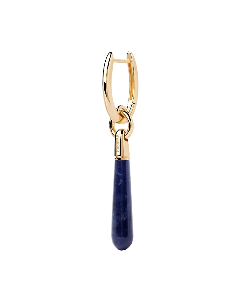 Pdpaola Women's Sodalite Large Jupiter Single Hoop