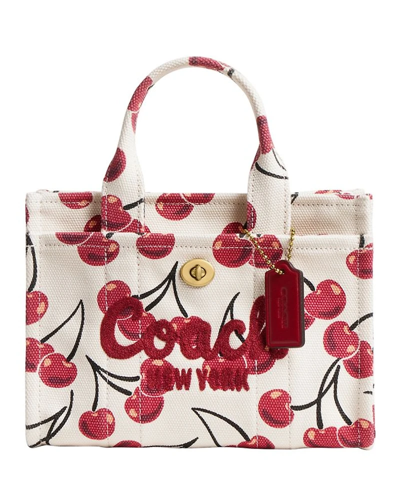 Cargo Tote Bag 20 with Cherry Print