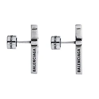 Typo Metal Earrings