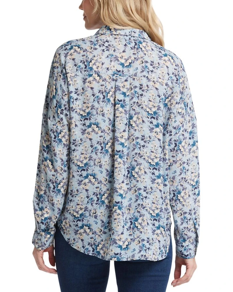 Becky Dot Print Blouse