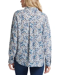 Becky Dot Print Blouse