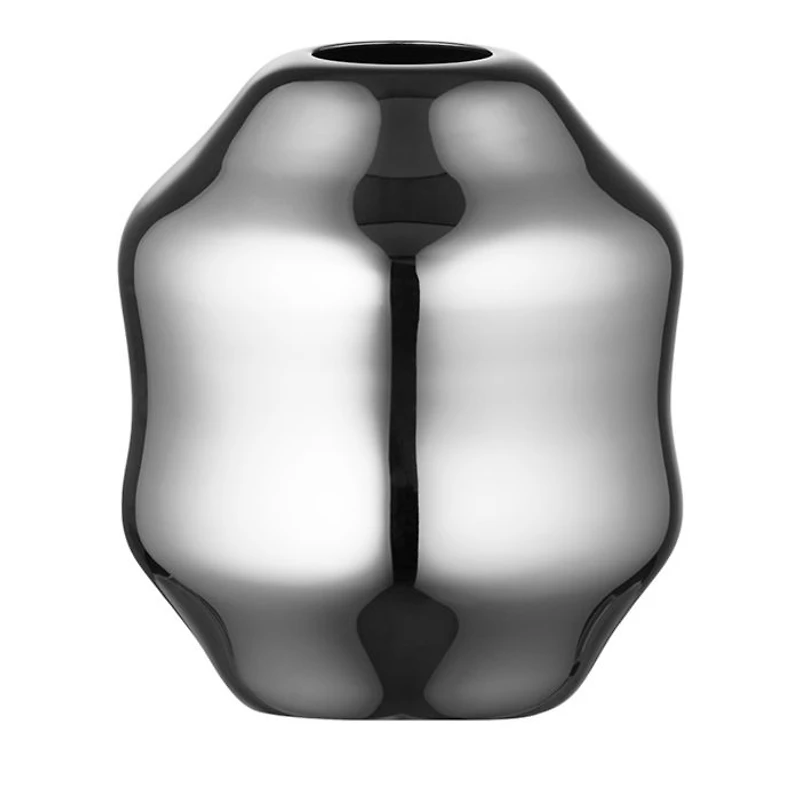 Dorotea Small Steel Vase