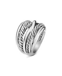 Crossover Wide Ring