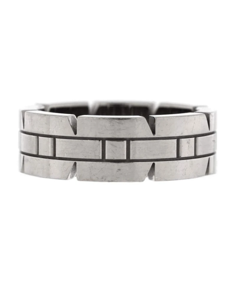 Tank Francaise Ring 18K White Gold