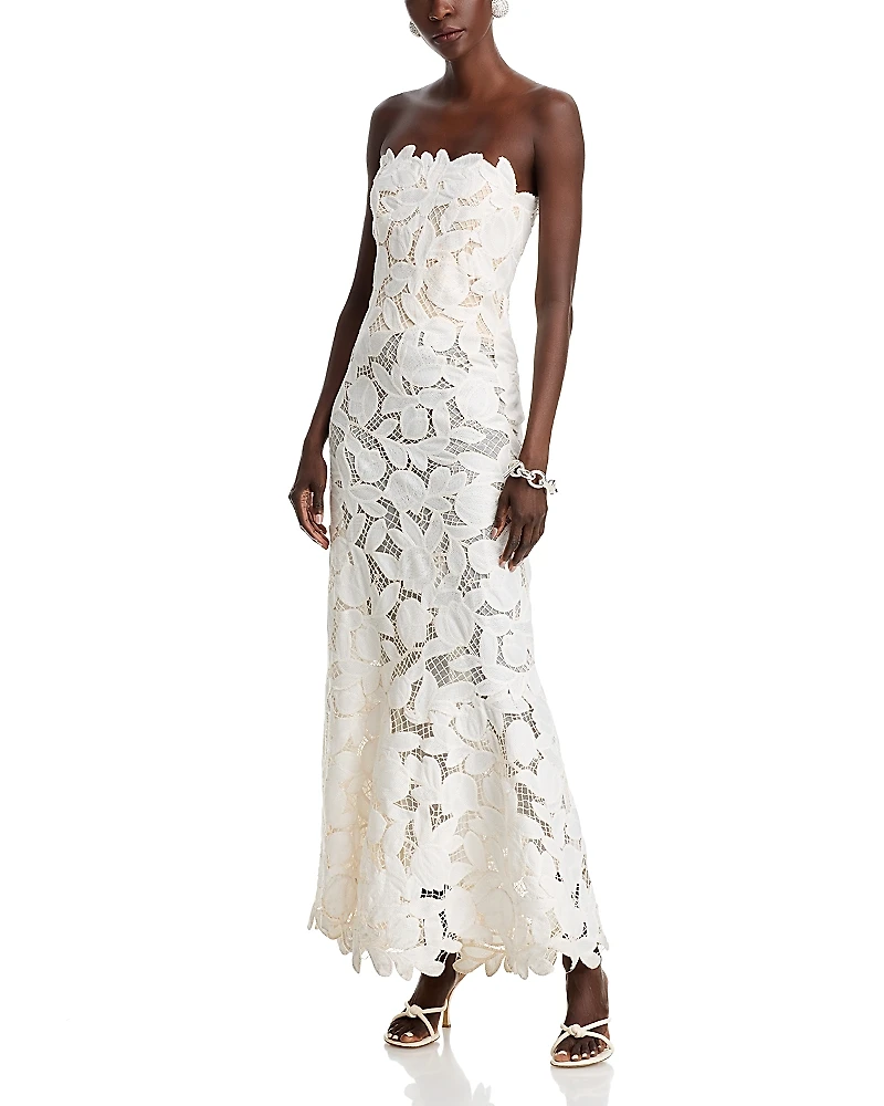 Simkhai Valletta Bustier Midi Dress