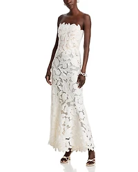 Simkhai Valletta Bustier Midi Dress