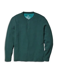 Sport Waffle Knit Henley