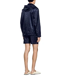 Square Cross Nylon Jacket