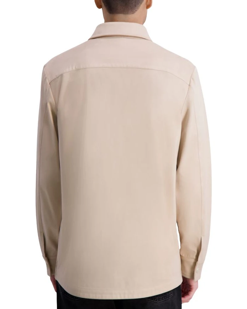 Slim Fit Shirt Jacket