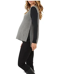 Josie Side Split Knit Vest