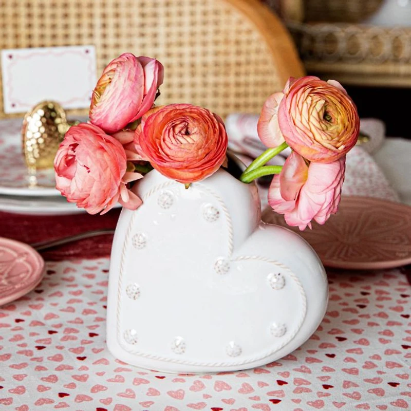 Berry & Thread 6" Heart Vase