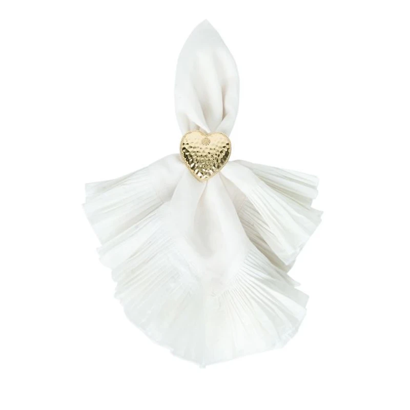 Heart Napkin Rings, Set of 4