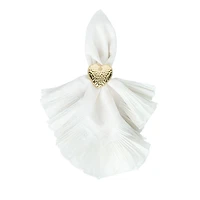 Heart Napkin Rings, Set of 4