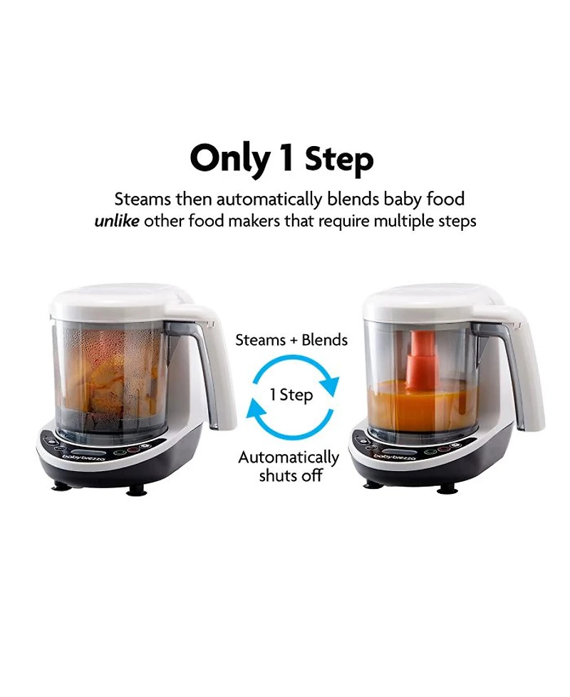 One Step™ Baby Food Maker Deluxe: Steamer & Blender For Homemade Baby Food