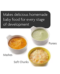 One Step™ Baby Food Maker Deluxe: Steamer & Blender For Homemade Baby Food