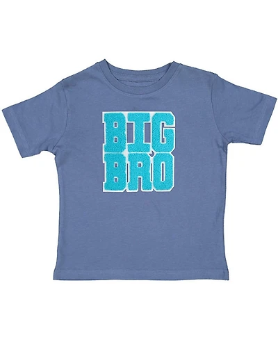 Sweet Wink Boys' Big Bro Patch Short Sleeve T-Shirt - Little Kid