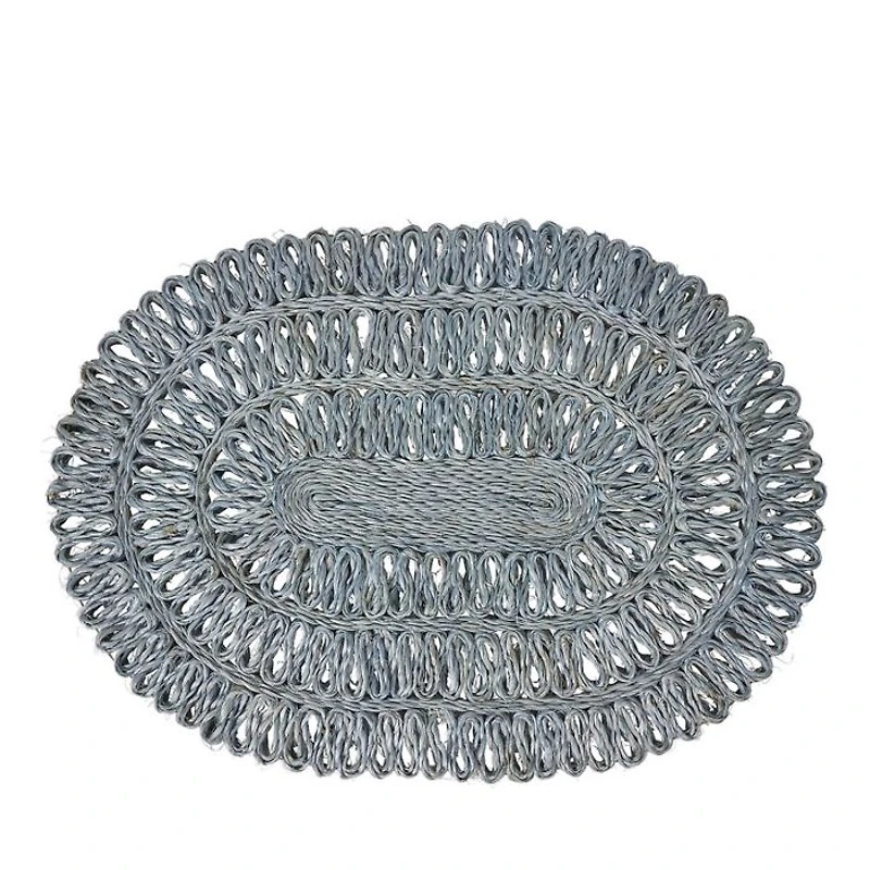 Straw Loop Oval Placemat
