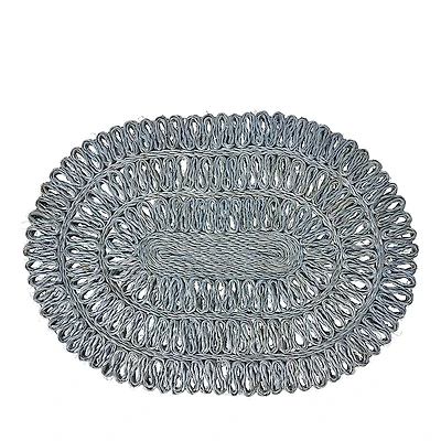 Juliska Straw Loop Oval Placemat