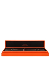 Chaine d'Ancre Contour Bracelet 18K Rose Gold with Diamonds