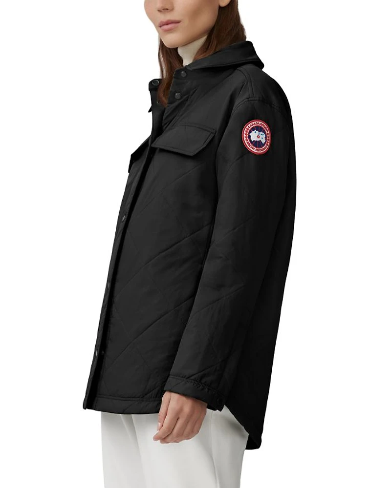 Albany Quilted Shirt Jacket