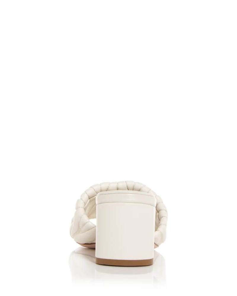 Women's Quilted Slide Sandals