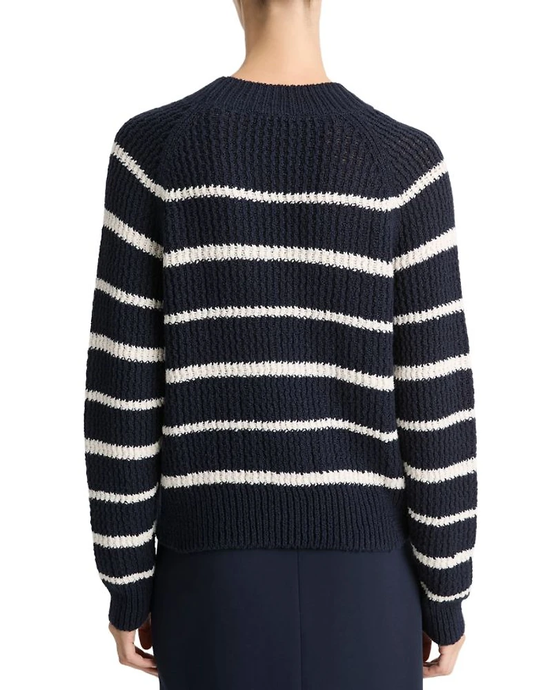 Ribbed Striped Sweater