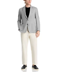 Claremont Regular Fit Plaid Soft Wool Jacket