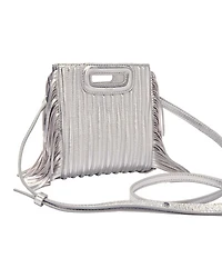 Metallic Quilted Leather M Mini Bag