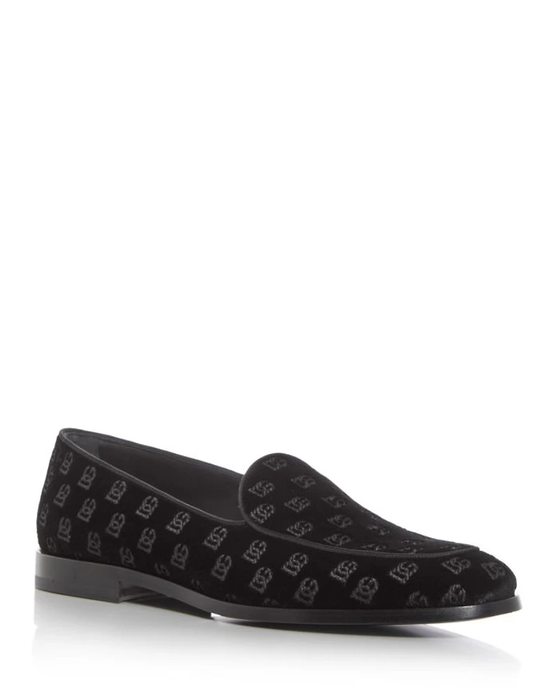 Men's Monogram Smoking Slippers
