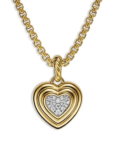 David Yurman Puffy Heart Amulet