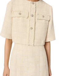 Tweed 2-in-1 Short Dress