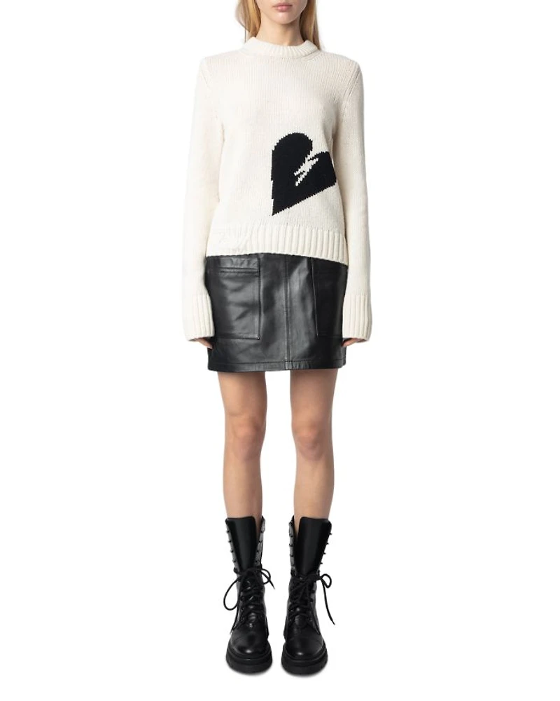 Malty We Heart Wool Sweater