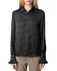 Thely Satin Blouse