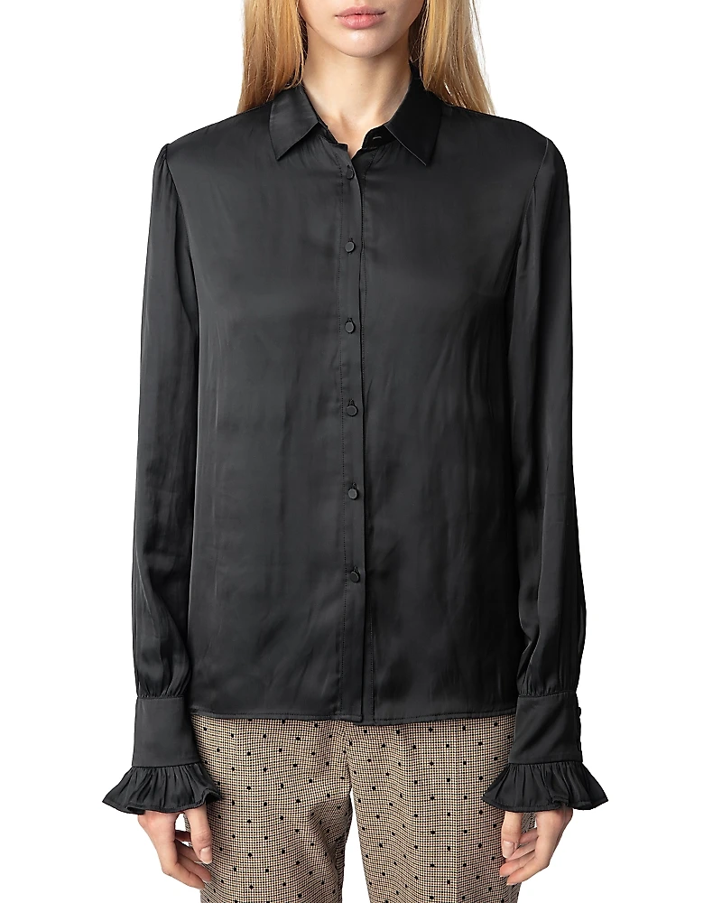 Zadig & Voltaire Thely Satin Blouse